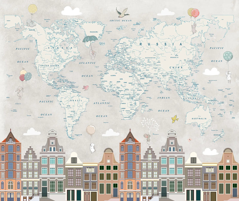 Kids Room Wallpapers – Fun, Playful & Educational Designs