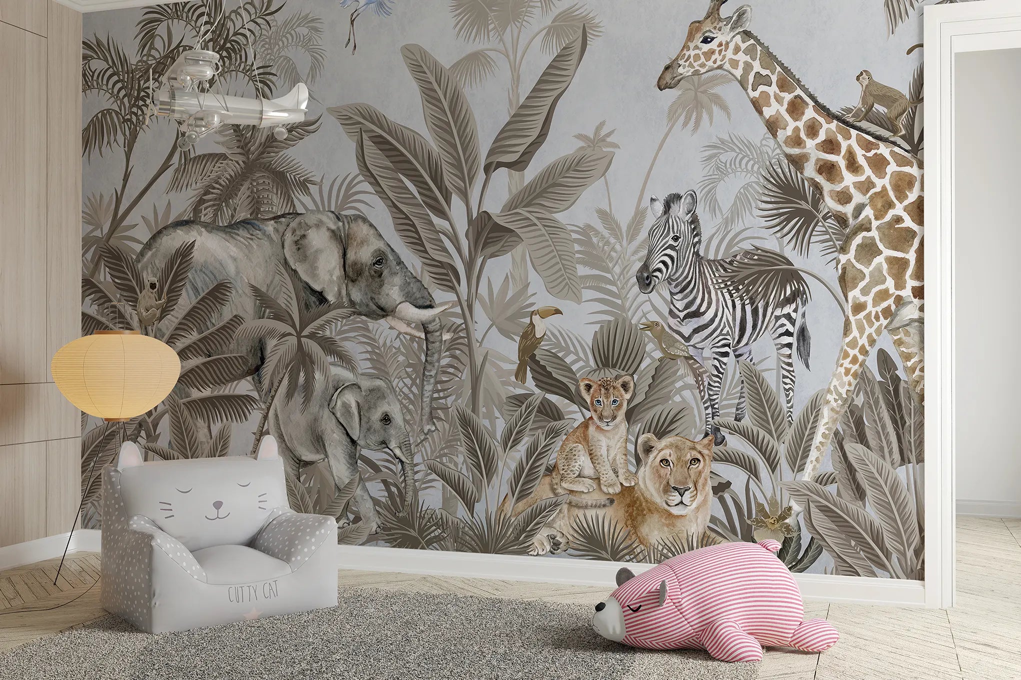 Wild Wonders Jungle Mural