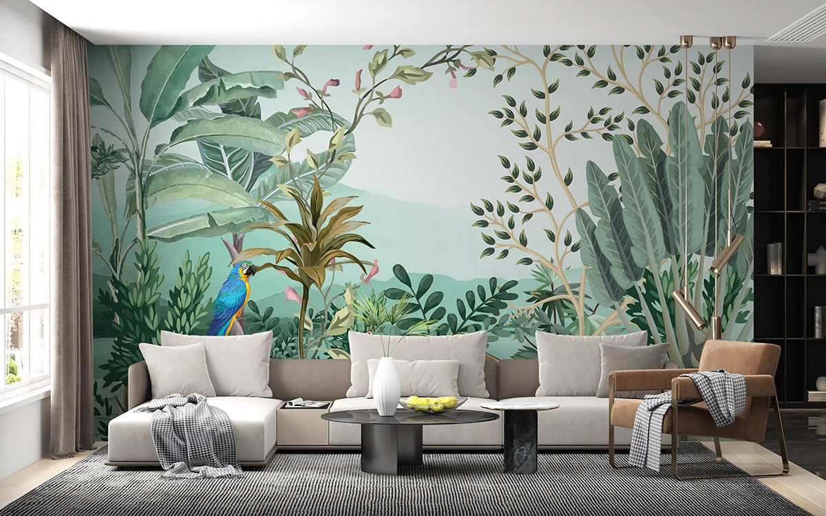 Birds & Tropical Leaf - Quirky Looks