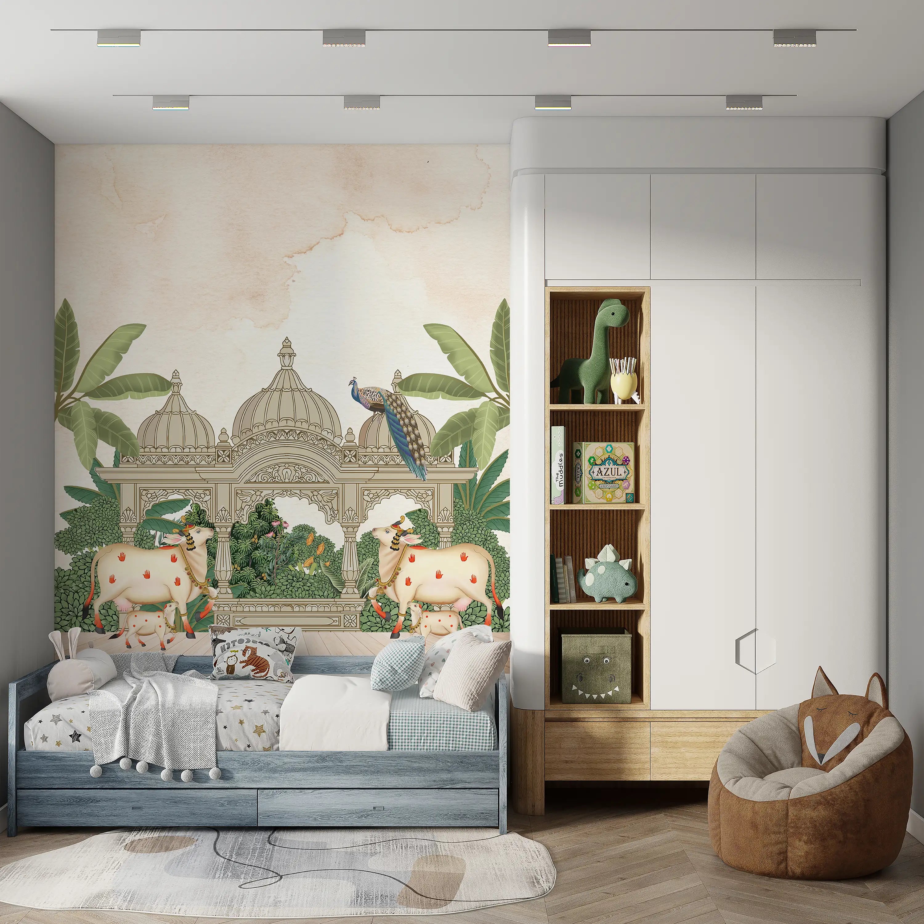 lush Nature Pichwai (Copy) - Quirky Looks