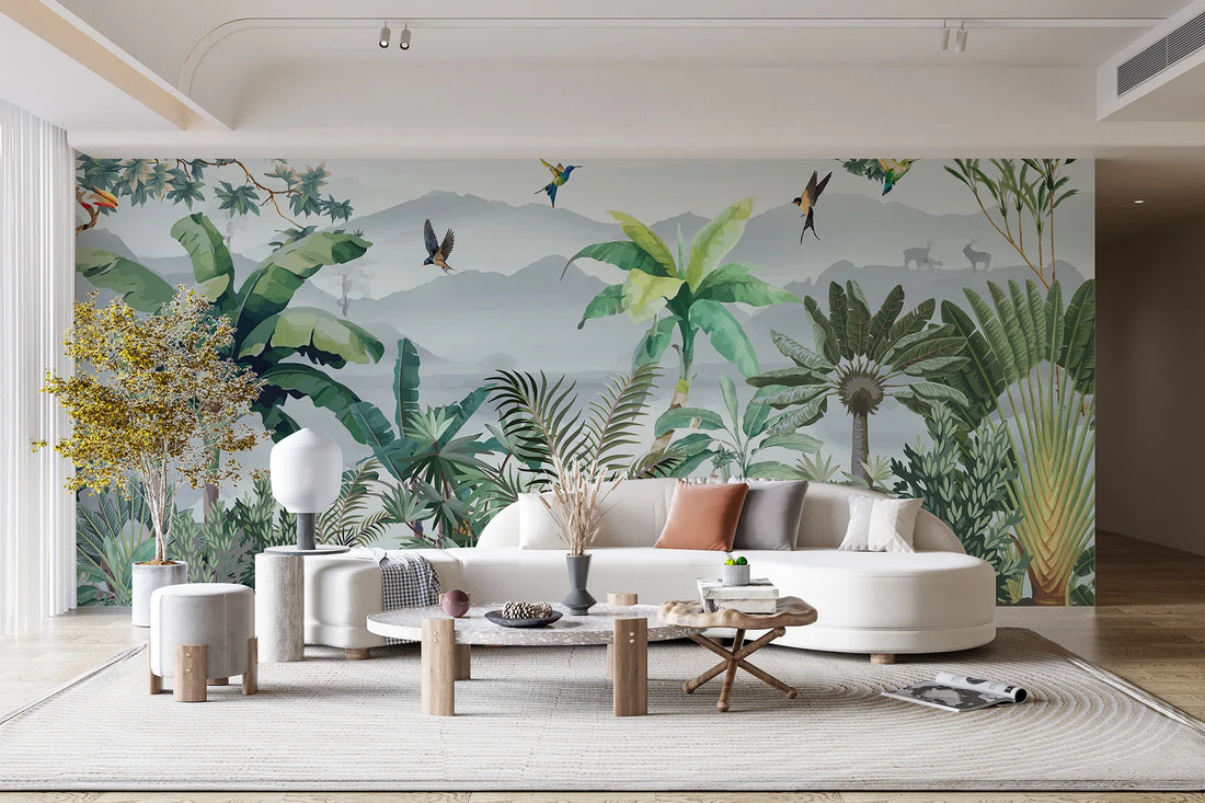 Tropic flowing Leaves - Quirky Looks