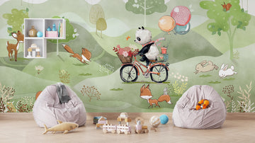 Panda’s Woodland Bicycle Ride