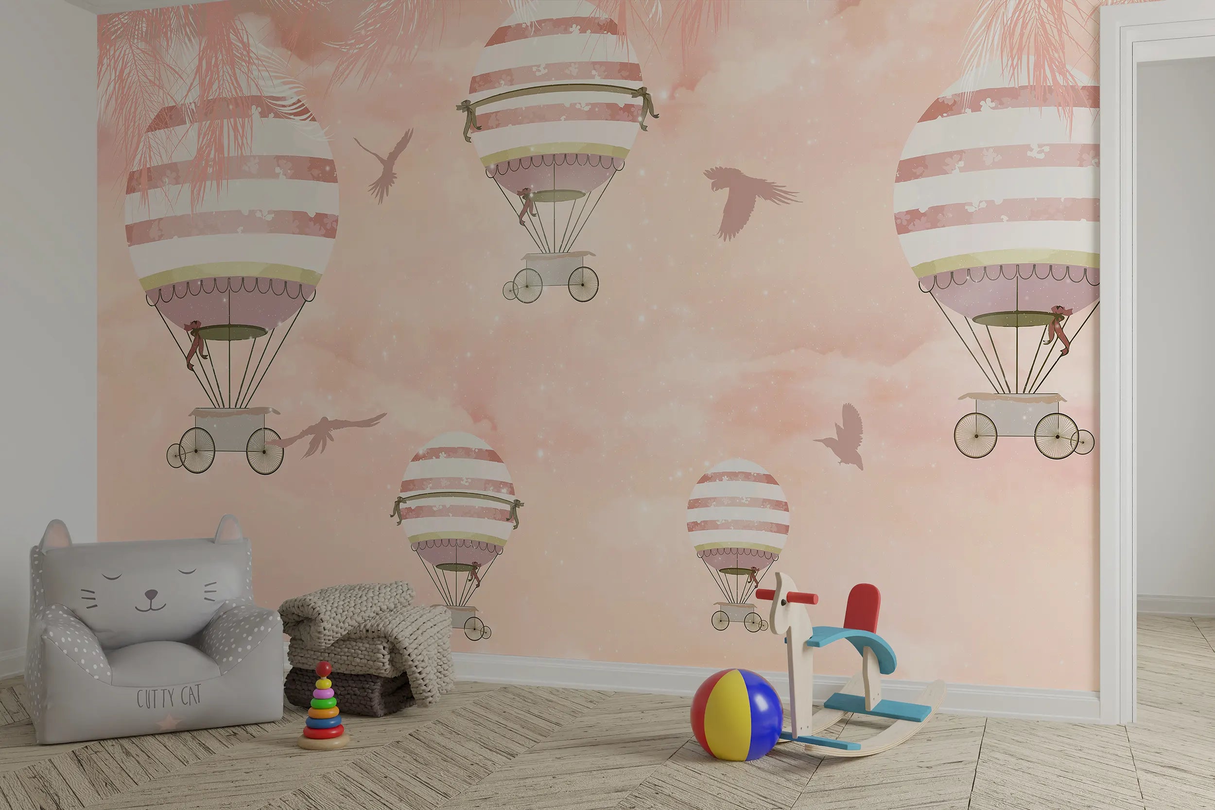 Vintage Sky Balloon Parade