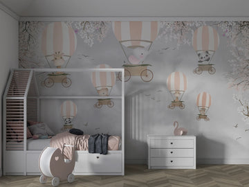 Pastel Sky Animal Balloons