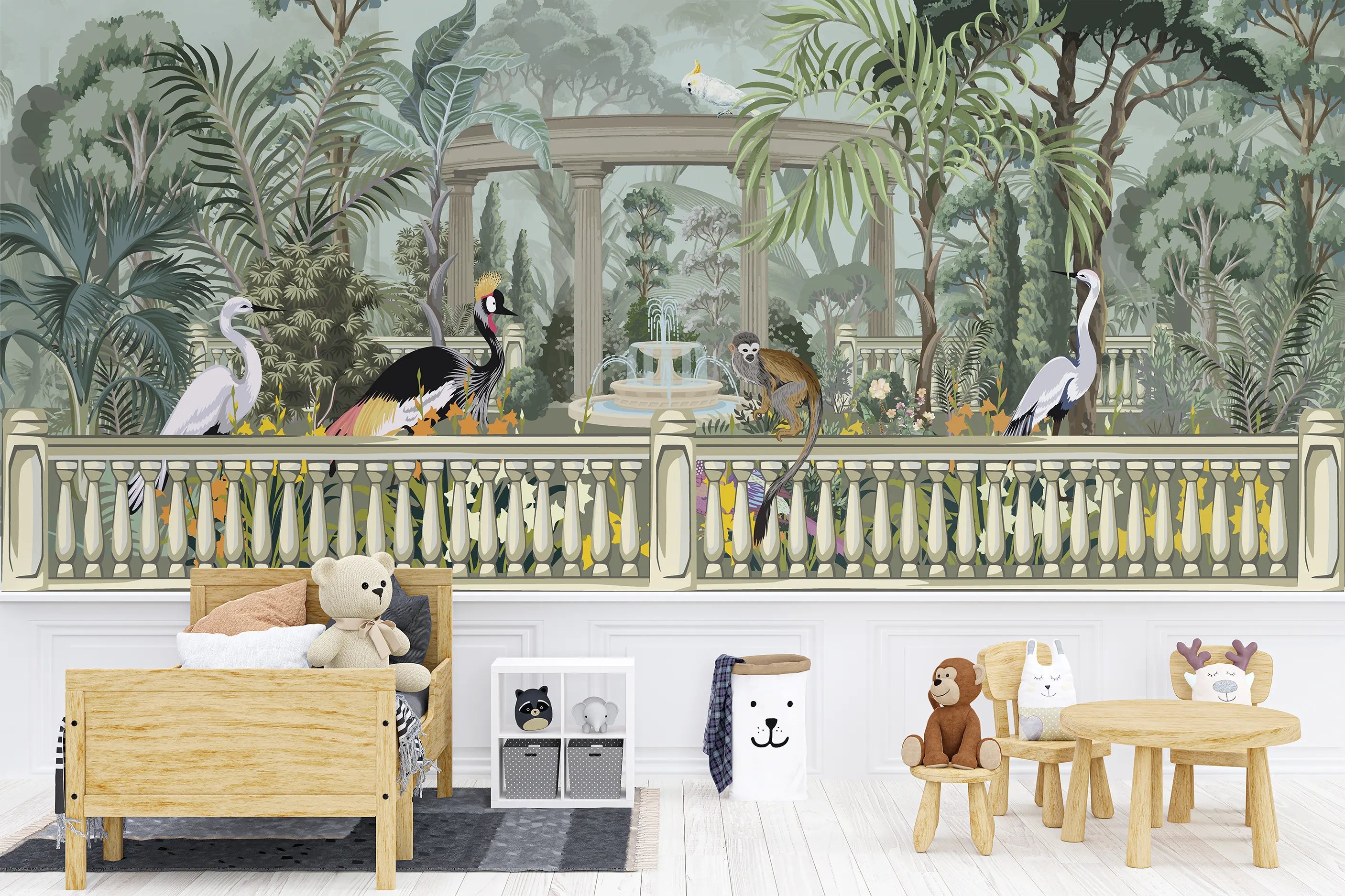 Birds Paradise Kids Wallpaper