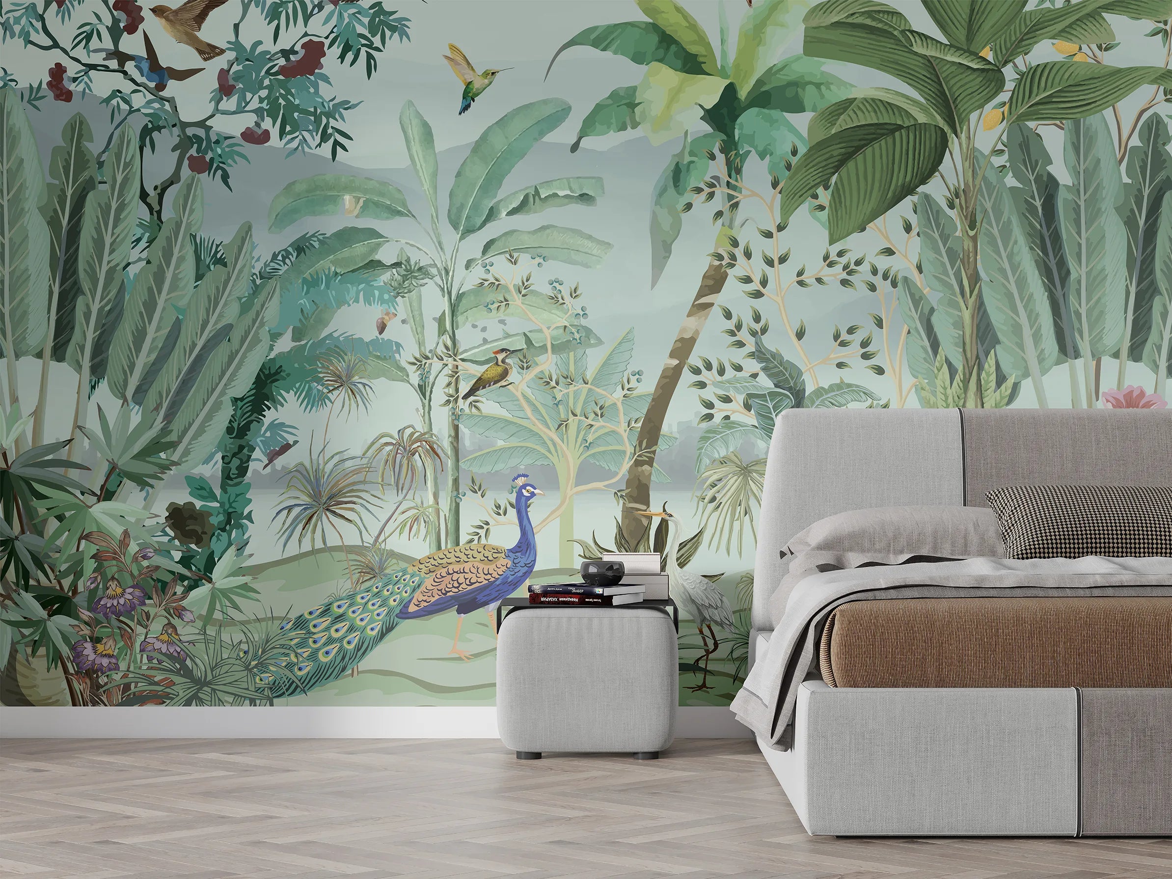 Peacock Paradise Grove - Quirky Looks