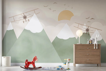 Mountain Sky Adventure Wallpaper