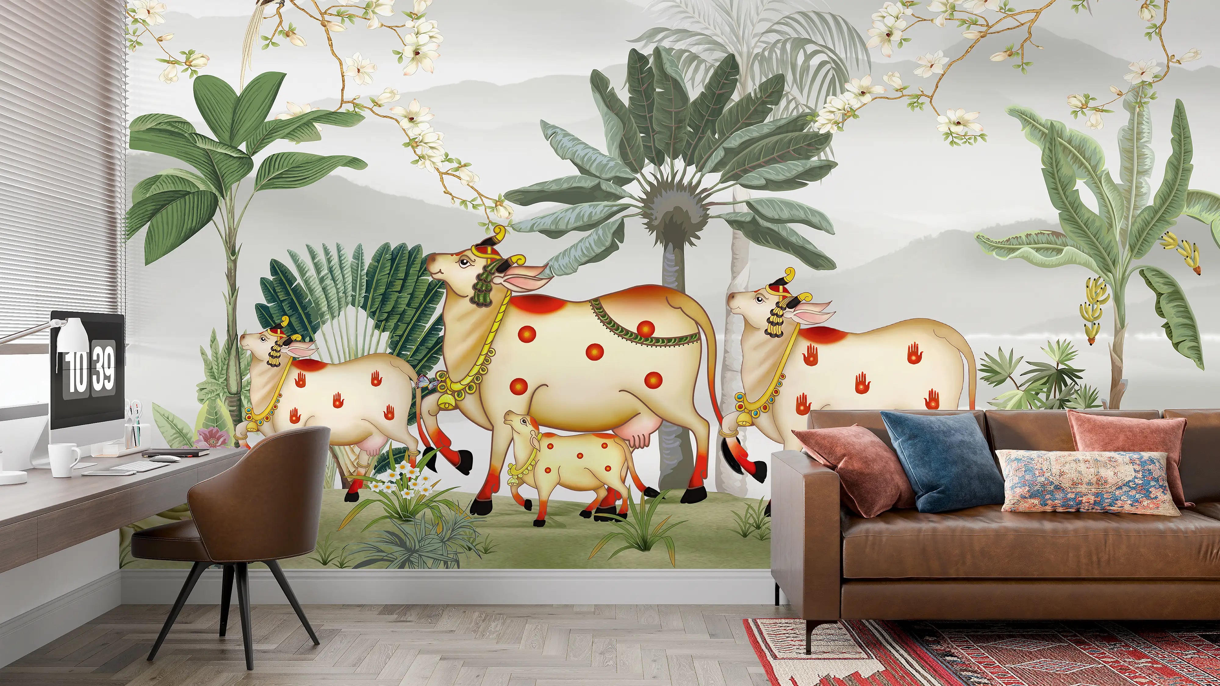 Kamdhenu With Tropical Abode - Quirky Looks