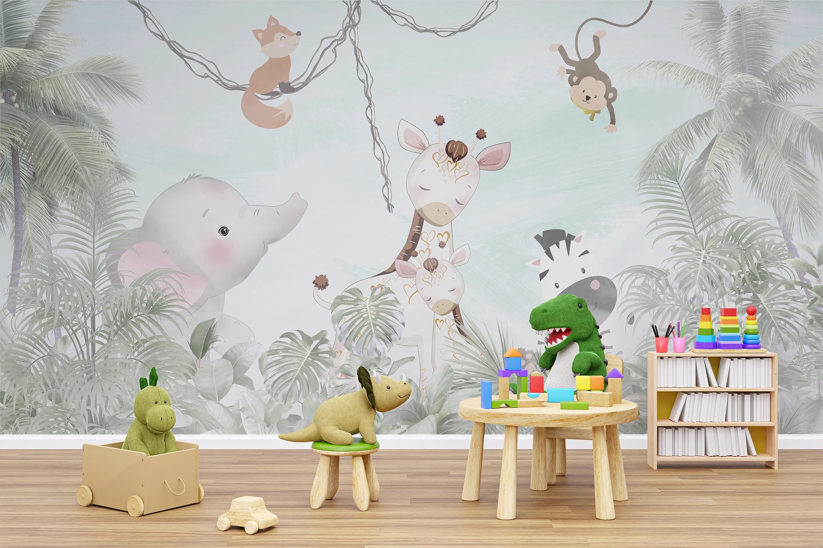 Jungle Canopy Baby Safari