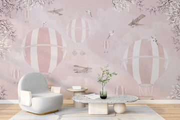 Soft pink skies Balloon Serenity