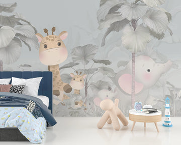 Friendly giraffes Safari