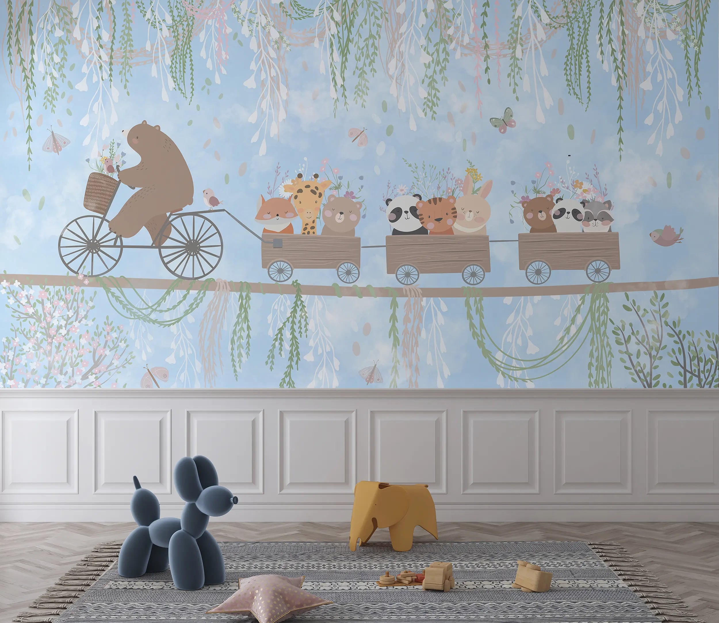 Forest Train of Friends