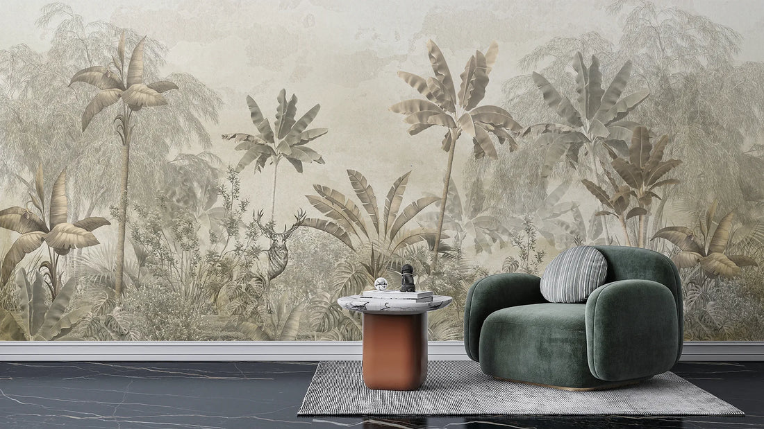 Soft tropical Texture - Quirky Looks