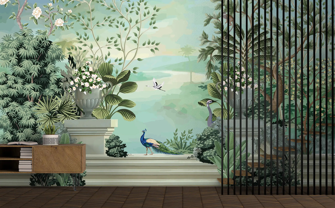 Bold Peacock Paradise - Quirky Looks