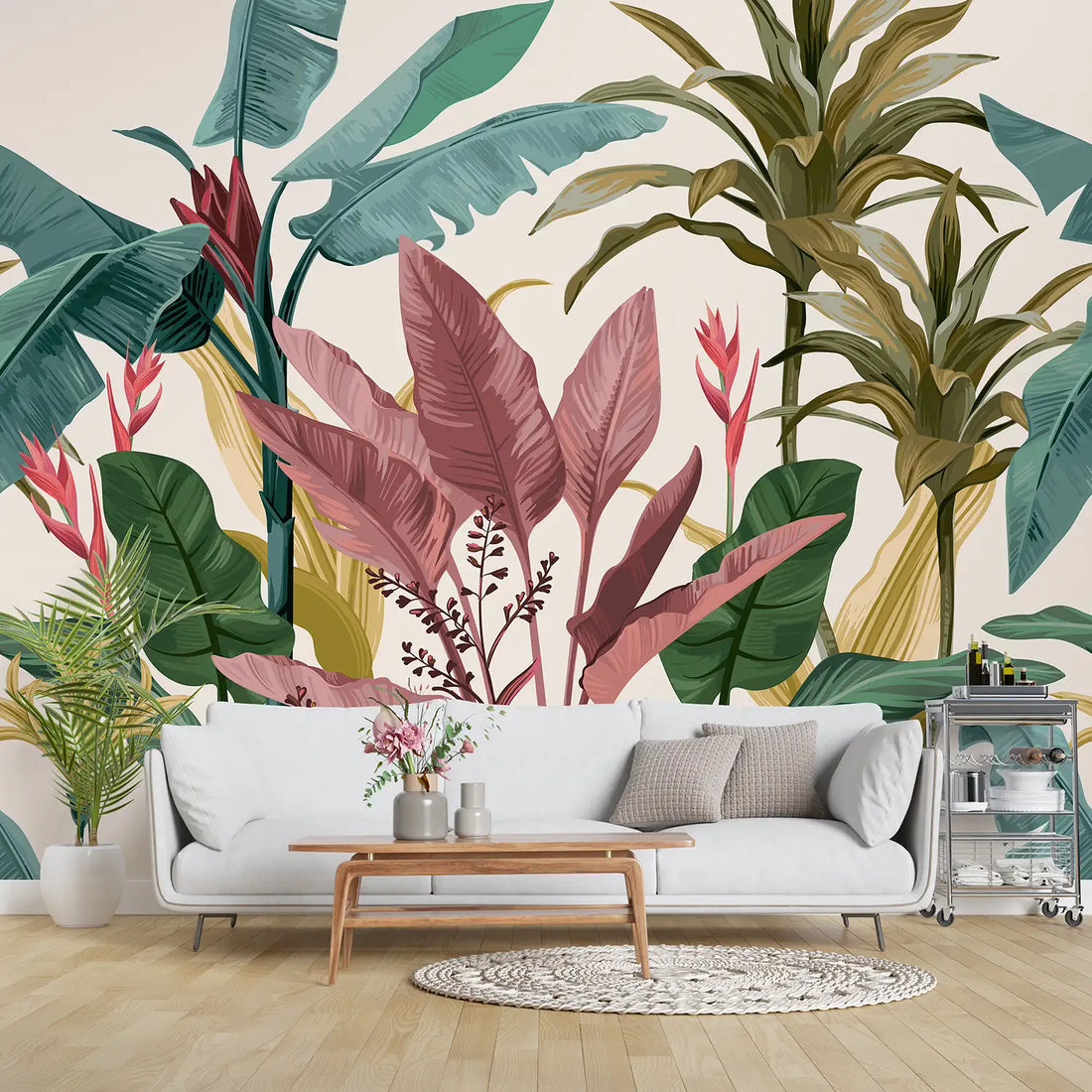 Bold banana leaves - Quirky Looks