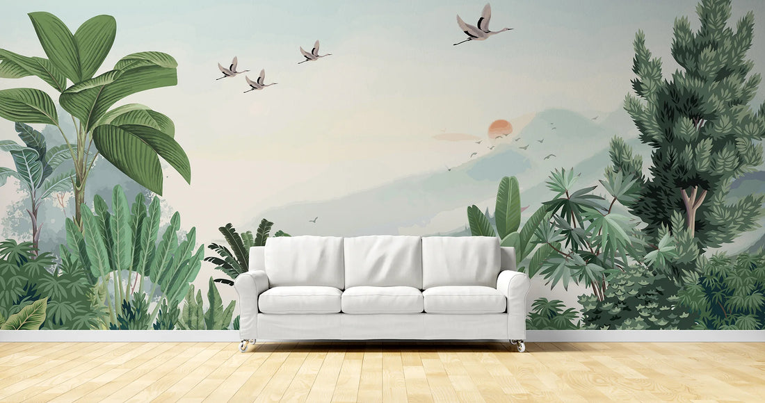 Mountains & Forest Feather - Quirky Looks