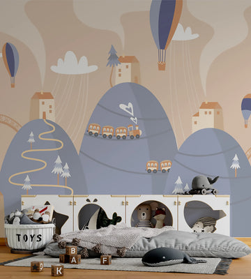 Dreamy Moonlight Village