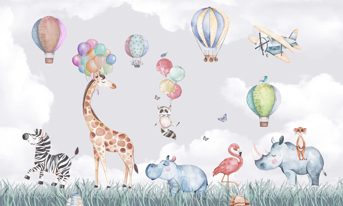 Flying Balloon Friends