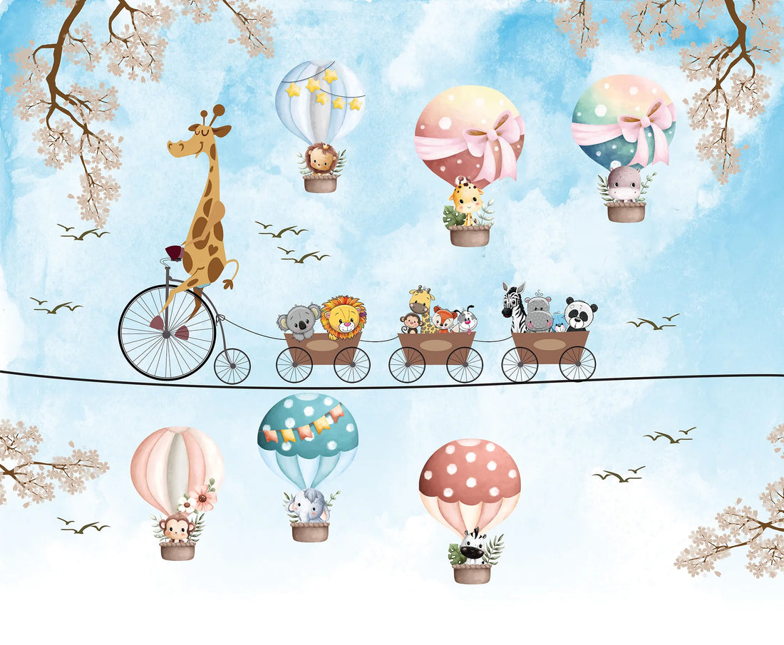 Safari Train Balloon Parades