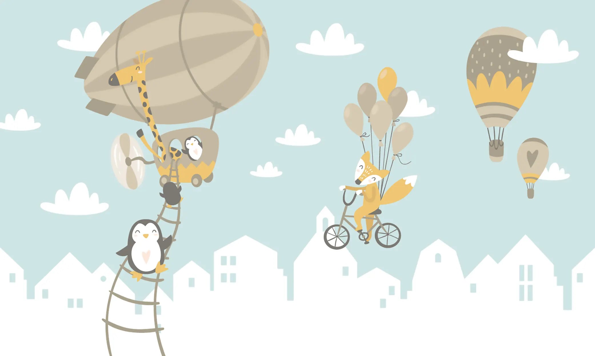 Animal hot air balloons Adventure