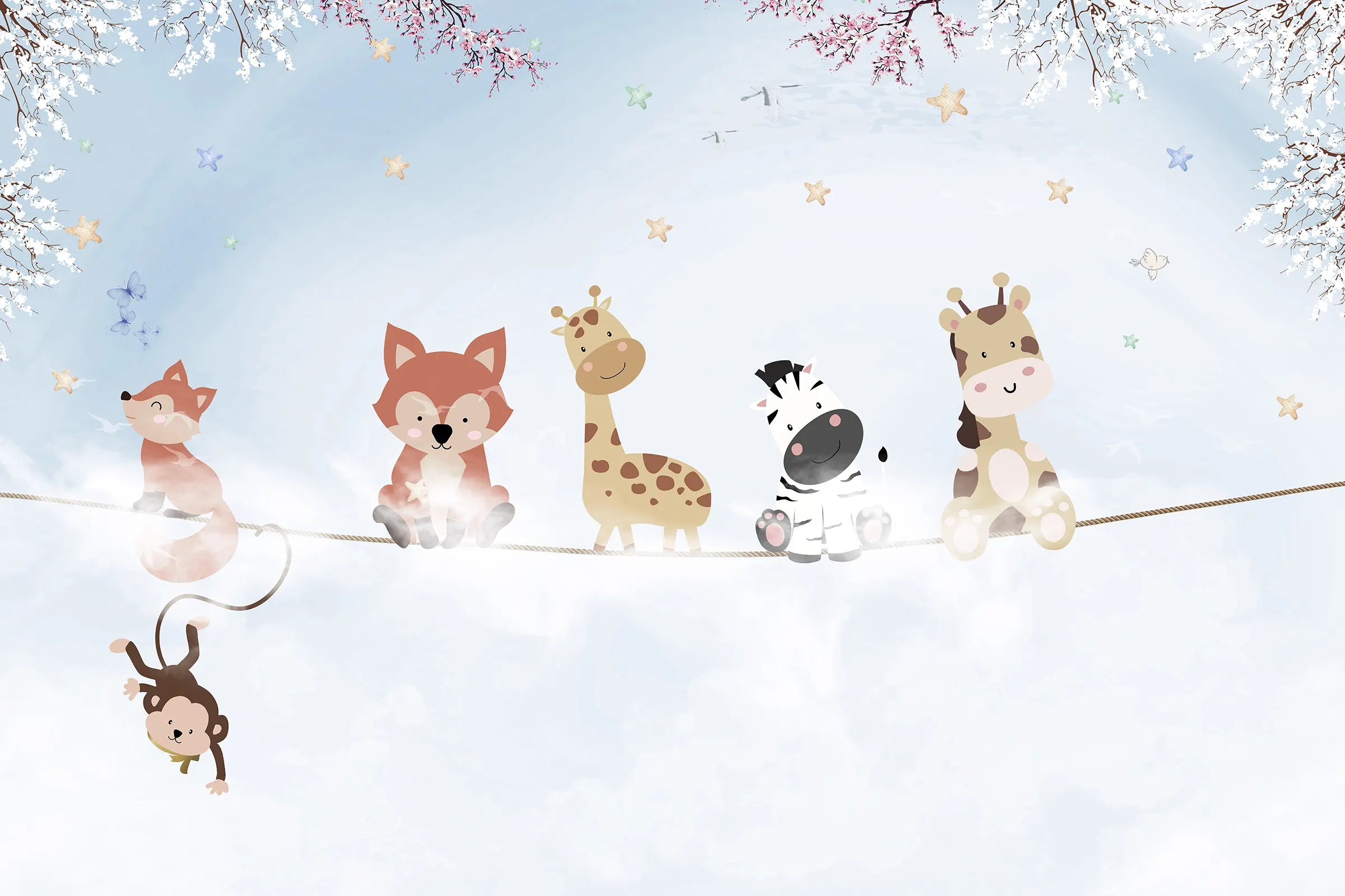 Happy Treetop Animal Parade