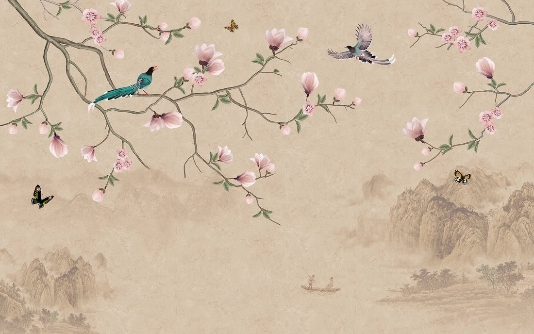 Calm Chinoiserie Retreat - Quirky Looks