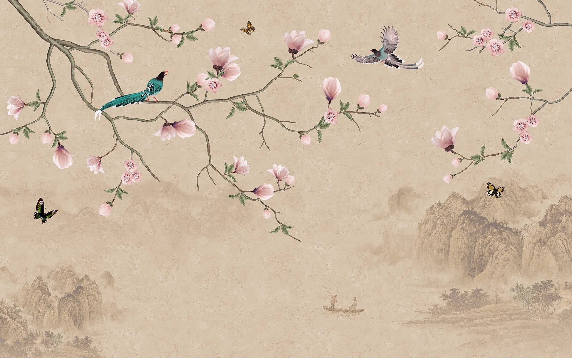 Calm Chinoiserie Retreat - Quirky Looks