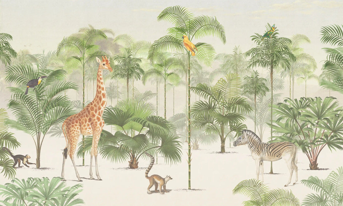 Tiny Tails Jungle Wallpaper