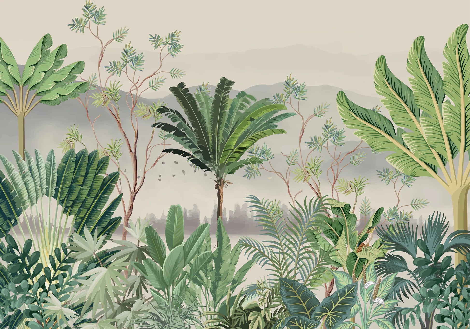 Calm Tropical jungle - Quirky Looks