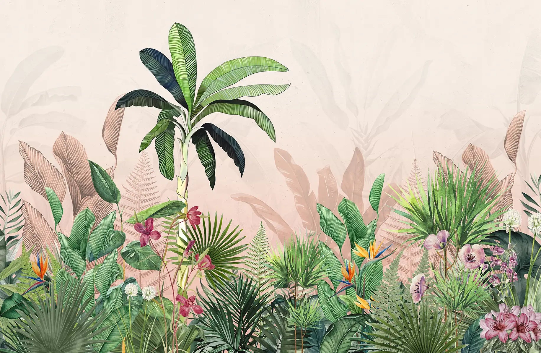 Soft Tropical Canopy (Copy) - Quirky Looks