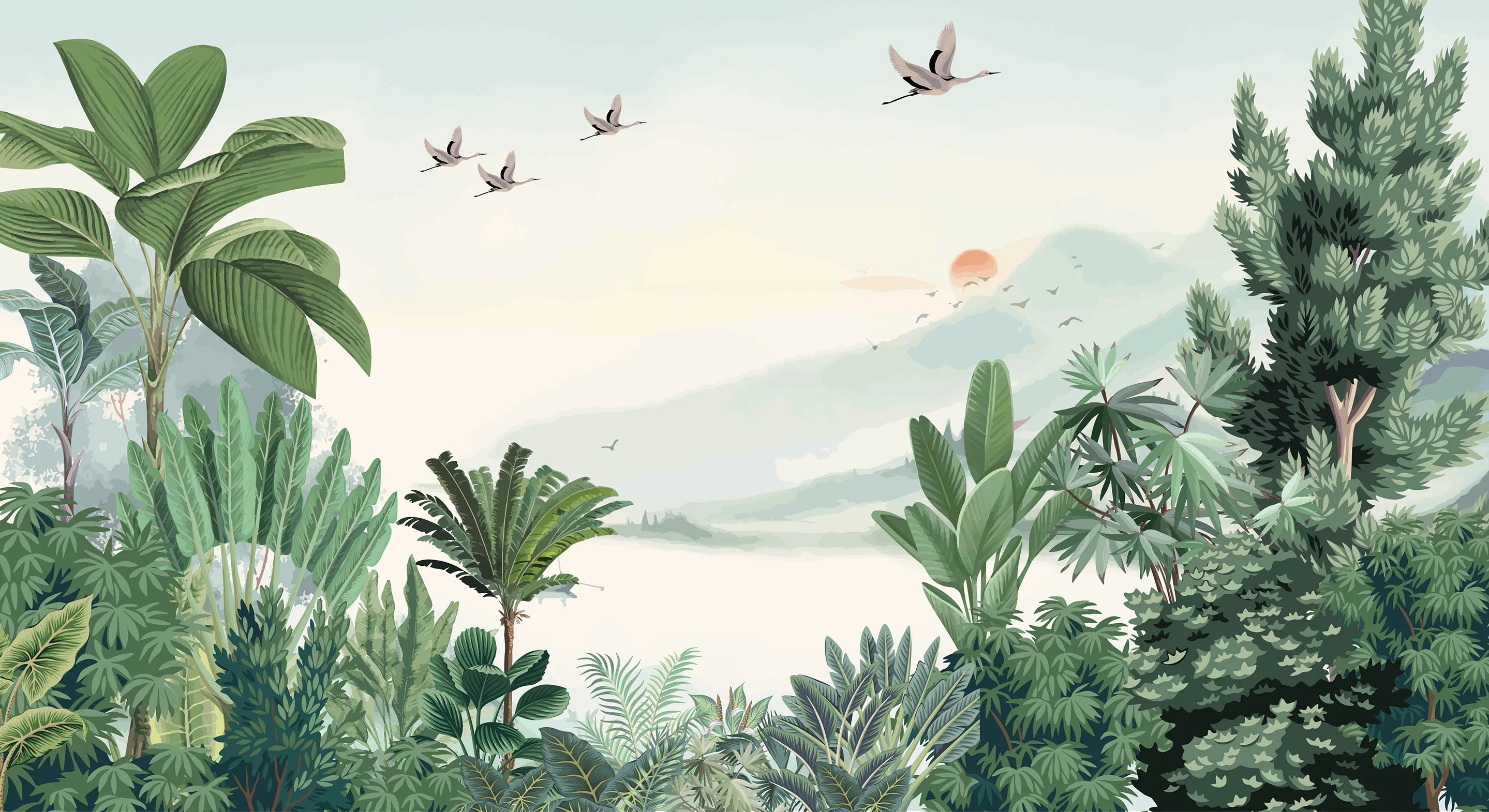 Mountains & Forest Feather - Quirky Looks